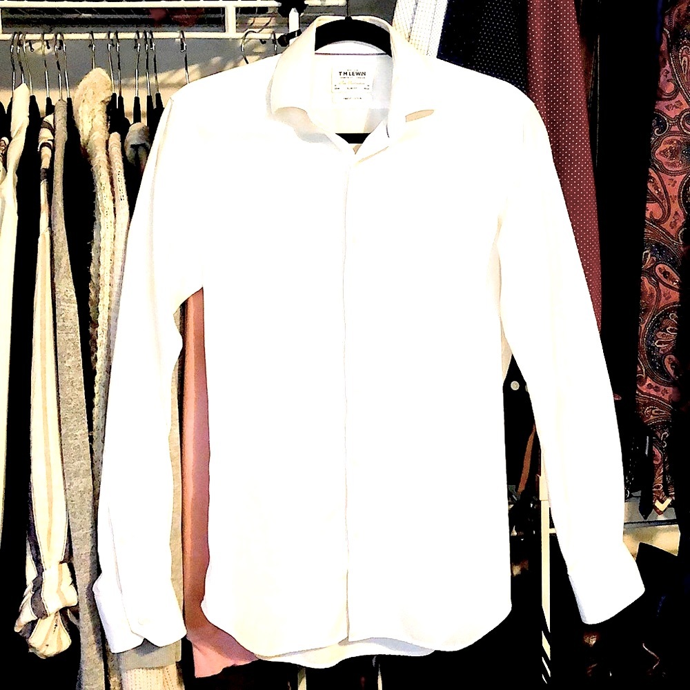 TM Lewin slim fit Poplin Men’s Shirt